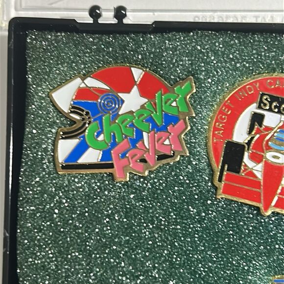 1991 TARGET INDY CAR Racing Team 6 Pin Set -Cheever Fever,Scotch, - Picture 5 of 7